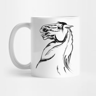 Rearing Horse Mug